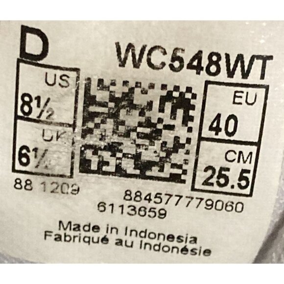 New Balance 548 Women's Size 8.5 D White Athletic Tennis Sneakers Shoes - Picture 8 of 8